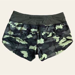 Lululemon Speed Up Shorts 4” Lined Updated Fit Size 10 Workout Fitness